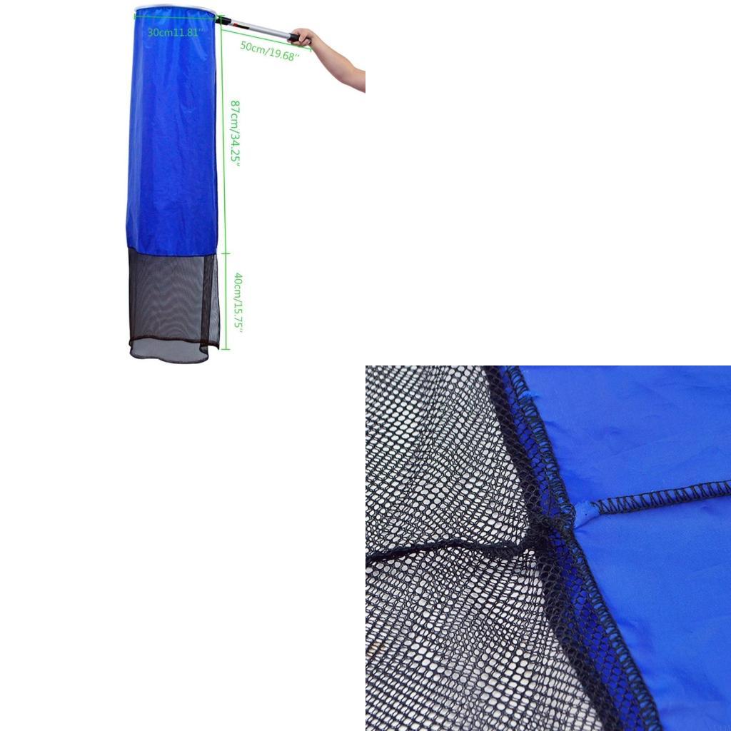Aquarium Fish Net - L43A 水族館鯉靴下ネット漁網フィッシュランディングネットキャッチネットソフトメッシュバスケット