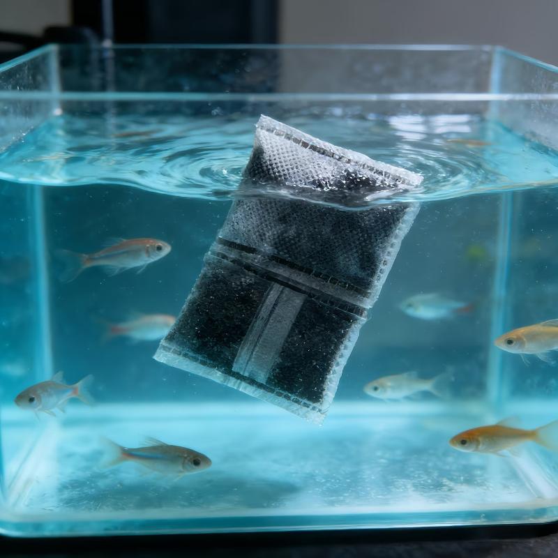 Cleaner Fish Aquarium - 10/20/40 個水族館活性炭バッグ水槽フィルターメディア水浄化臭いを除去ほこりなしクリーンクリア