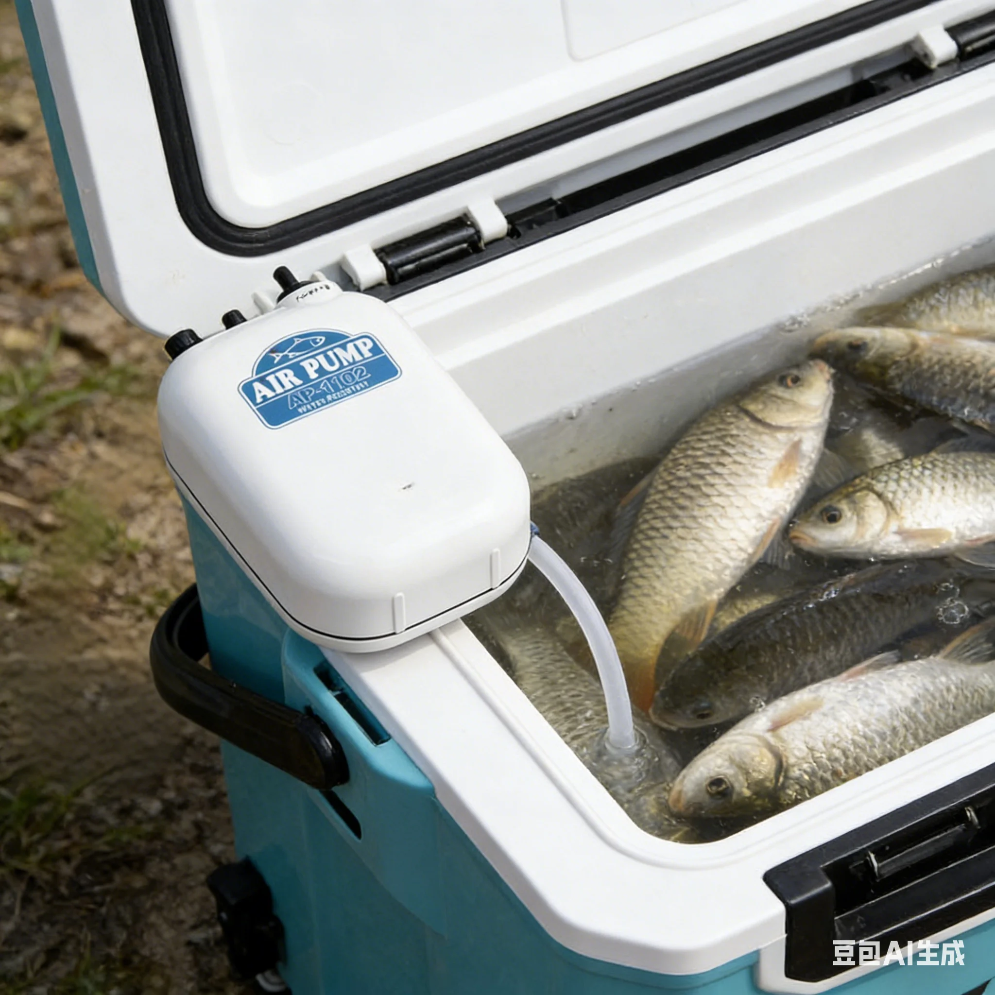 Aquarium Fish Keeping - 釣り用エアポンプ水槽魚タンク酸素ポンプポータブルサイレントエアレーター屋外釣り用具魚の生き残りを保つための