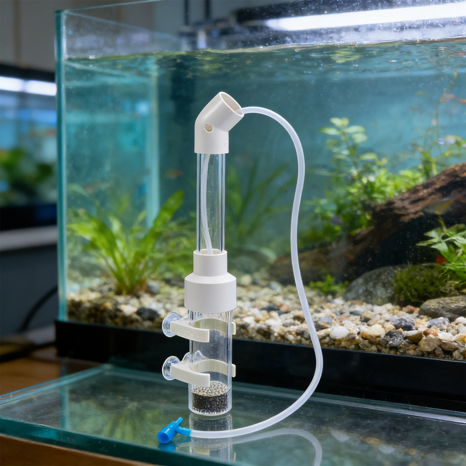 Aquarium Fish Usa - 2個セットの魚卵孵化器キット。自動式で、40mmの透明なタンブラー型。水槽で飼育するシクリッドやエビの卵、魚の繁殖に使用できる。