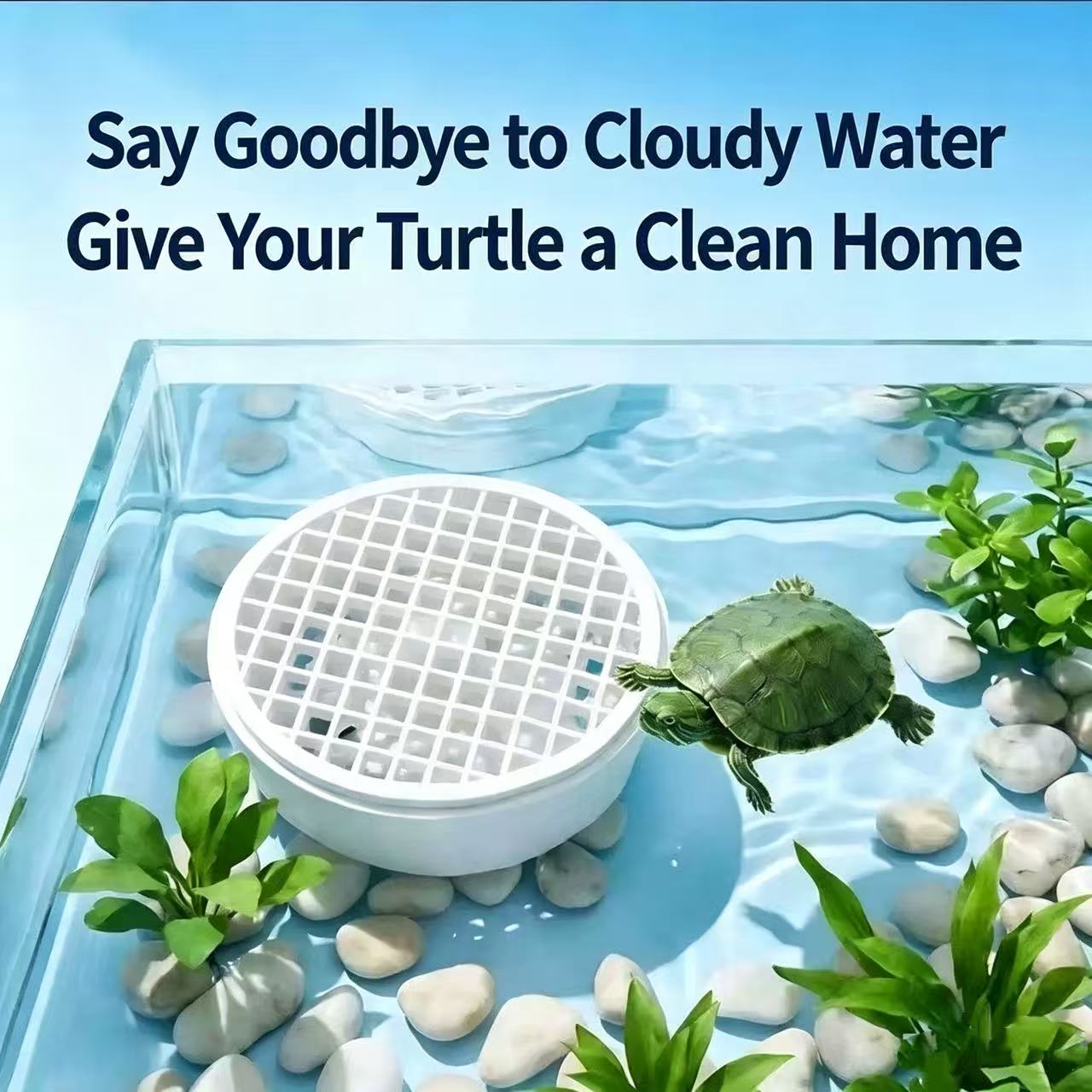 Aquarium Fish Keeping - カメの糞コレクター 取り外し可能な水槽用カメの排泄物キャッチャー カメの水槽の水を清潔に保ちます