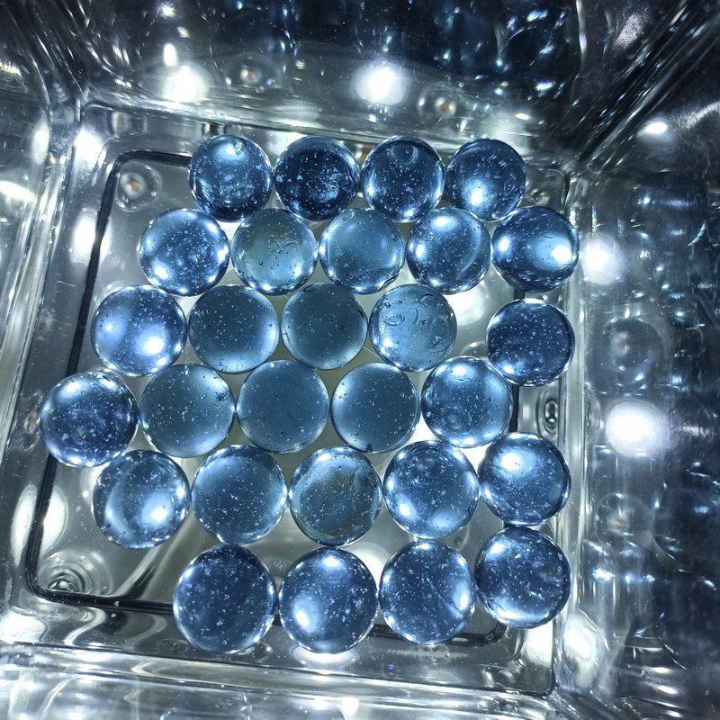 Aquarium Fish Ball - ガラス玉 14/16/17mm カラフルガラスビーズボール 花瓶、水槽、DIY装飾小物用
