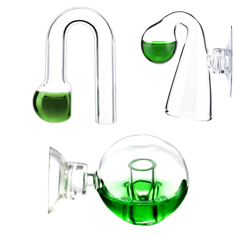 Aquarium Fish To Buy - 拡散ガラス CO2 ドロップチェッカー水族館ハングオン CO2 モニターセンサー検出器インジケータ水槽水生植栽タンクテスト PH