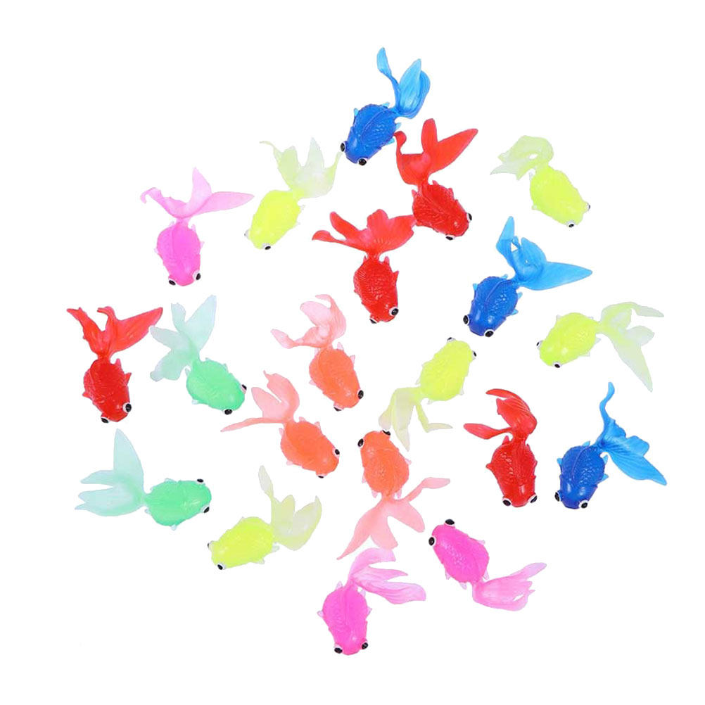 30個入り、リアルな質感の装飾用ミニチュア魚のおもちゃ。ハロ - Aquarium Mini Fish のレビューと価格