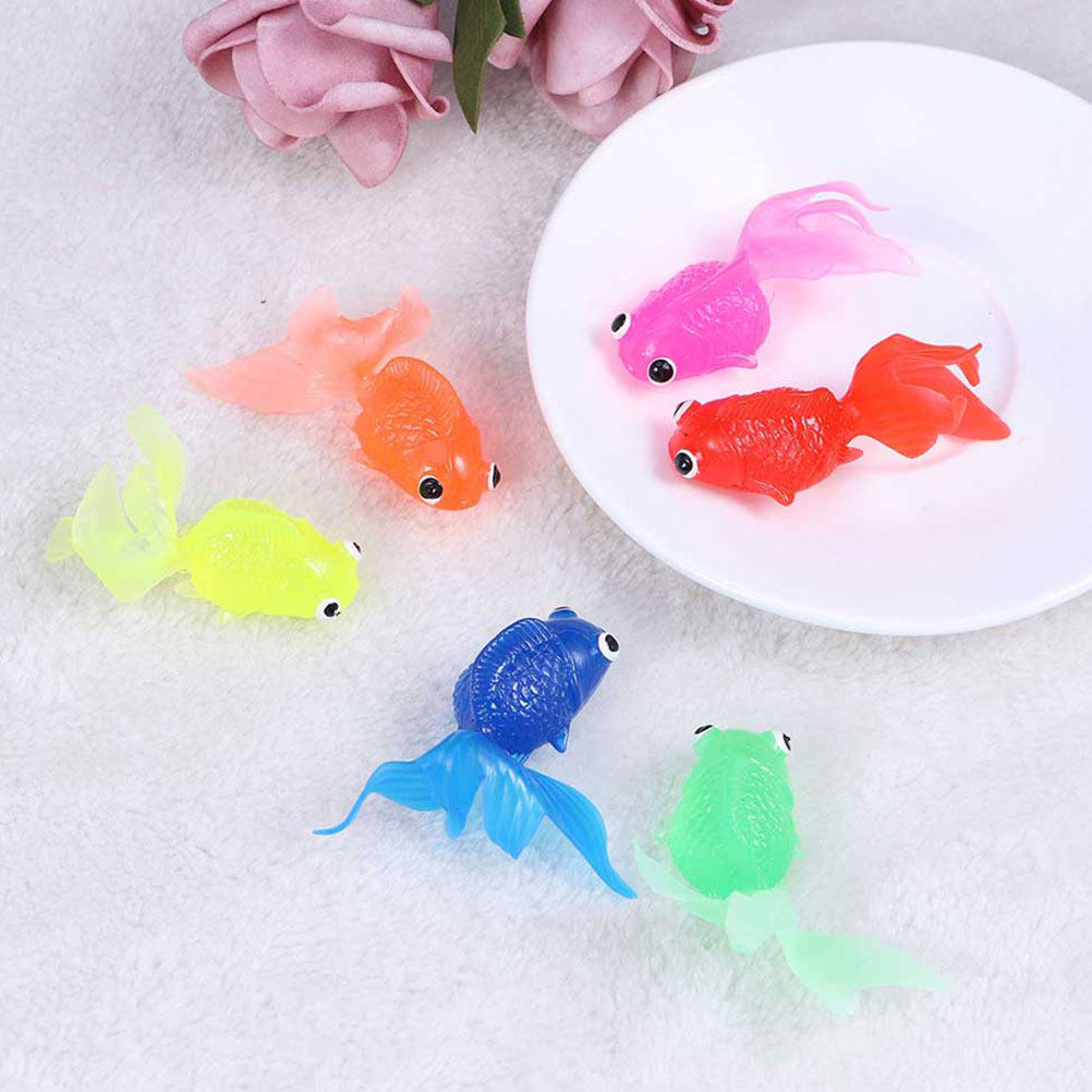 30個入り、リアルな質感の装飾用ミニチュア魚のおもちゃ。ハロ - Aquarium Mini Fish のレビューと価格