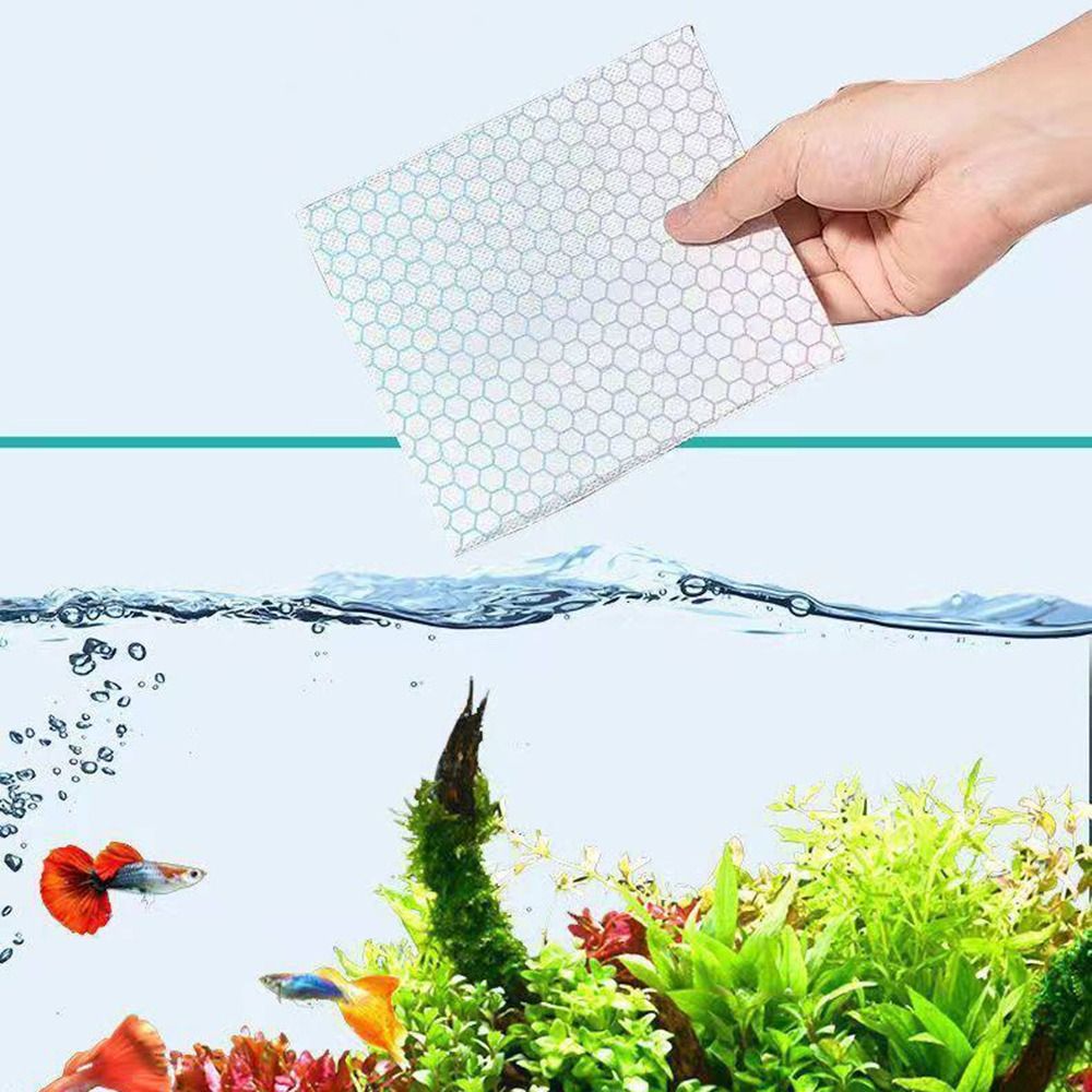 100 個多機能水族館吸収紙フィルター水族館水浄化水族館臭気 - Aquarium Fish Yellow のレビューと価格