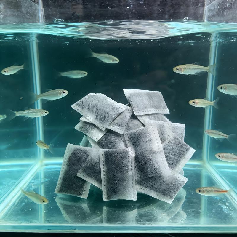 10/20/40 個水族館活性炭バッグ水槽フィルターメディア - Cleaner Fish Aquarium のレビューと価格
