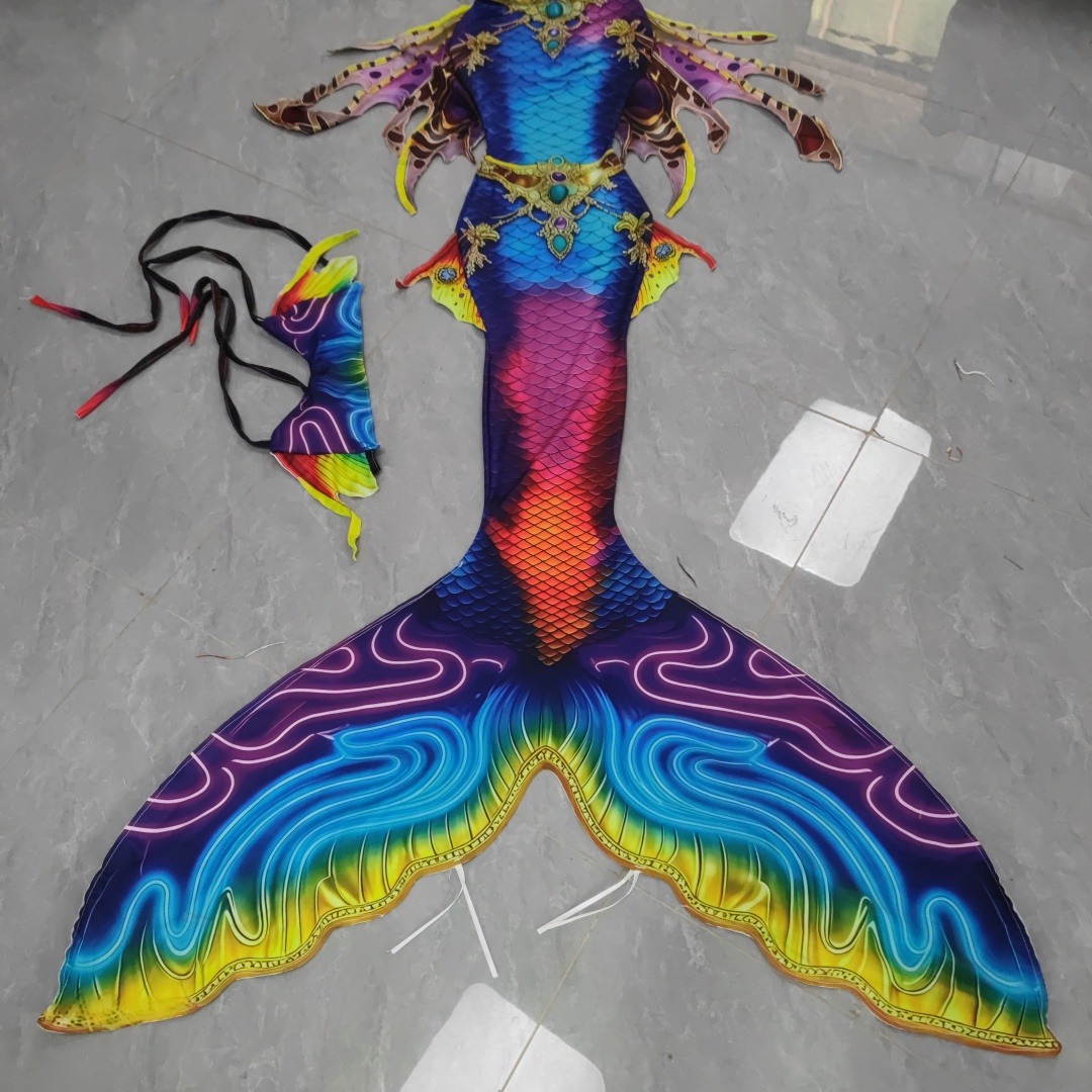人魚テール 大人用 マーメイドフィッシュテール 水中パフォー - Aquarium Fish Usa のレビューと価格