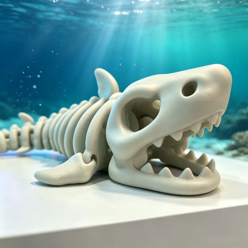 サメの骨格水槽装飾品、可動式オーナメント、爬虫類、魚タンクの - Aquarium Fish Shark のレビューと価格