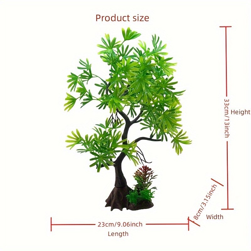 シミュレーション水槽用装飾品、人工水草、水槽用オーナメント、 - Aquarium Fish Big Size のレビューと価格