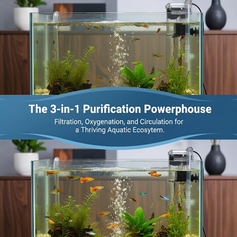 吊り下げ式水槽フィルター 静音運転 強力循環 デスクトップ家 - Aquarium Fish Keeping のレビューと価格