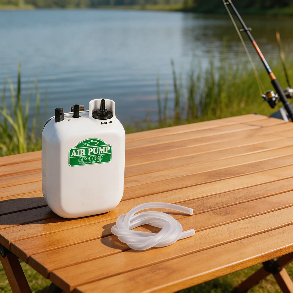 釣り用エアポンプ水槽魚タンク酸素ポンプポータブルサイレントエ - Aquarium Fish Keeping のレビューと価格