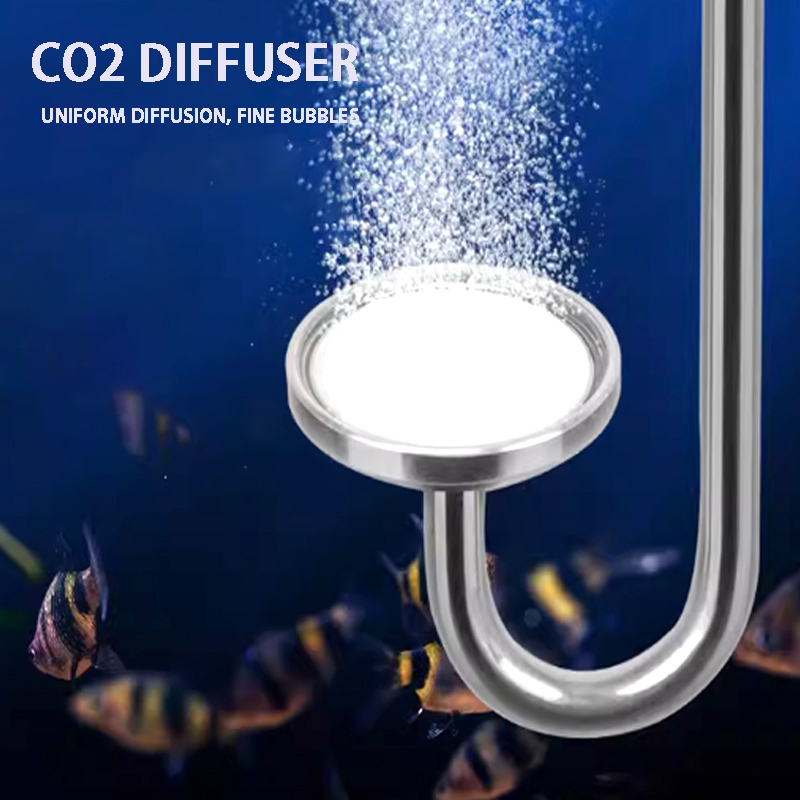 水族館のCO2ネブライザー,アルミニウム合金,セラミックプレ - Aquarium Fish To Buy のレビューと価格