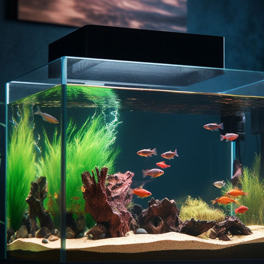 耐久性のある磁気水槽蓋カバー DIY 簡単設置 水槽飛び出し - Aquarium Fish Net のレビューと価格