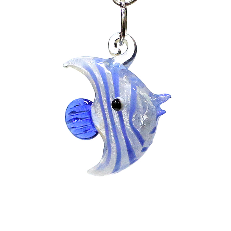 2ピース入りかわいい海鱼魅力ペンダントミニチュアガラス鱼の装 - Aquarium Fish Items のレビューと価格
