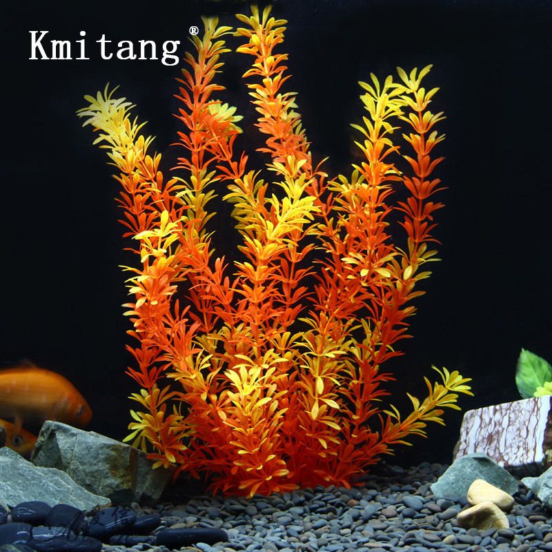 100cmのトロピカルプラント、大型人工水草、水中植物、ソフ - Aquarium Fish To Buy のレビューと価格
