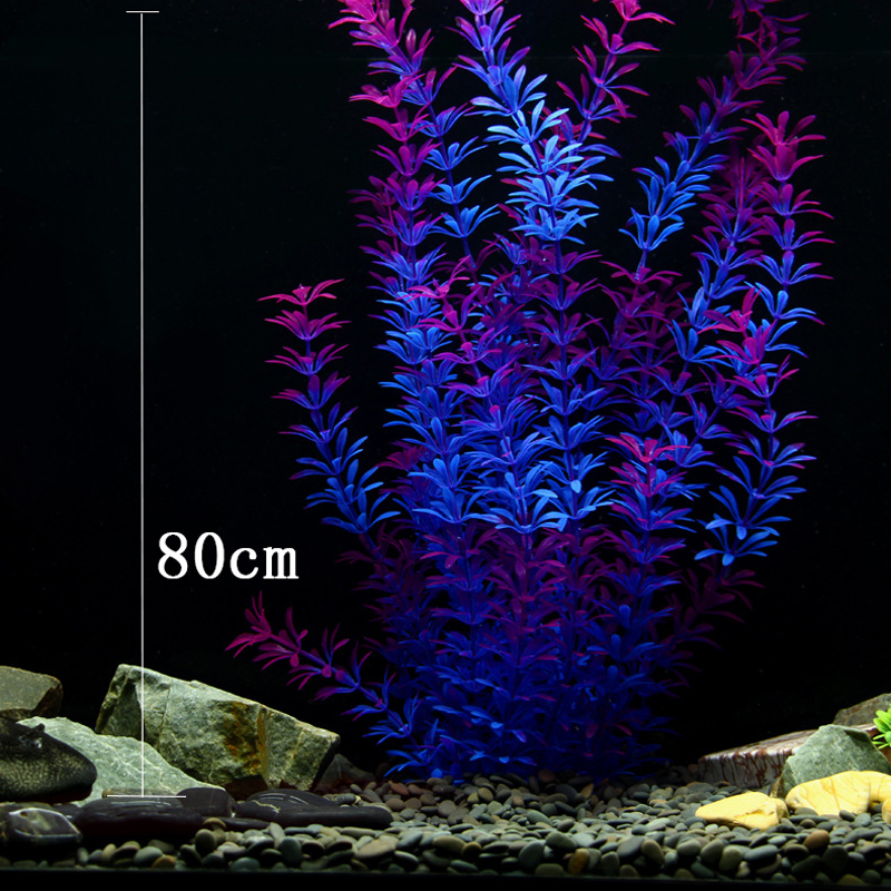 100cmのトロピカルプラント、大型人工水草、水中植物、ソフ - Aquarium Fish To Buy のレビューと価格
