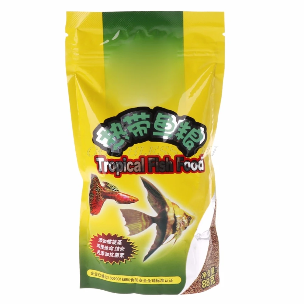 水族館タンク 熱帯魚の餌 小魚の餌 穀物 88g おいしい餌 - Aquarium Fish Items のレビューと価格