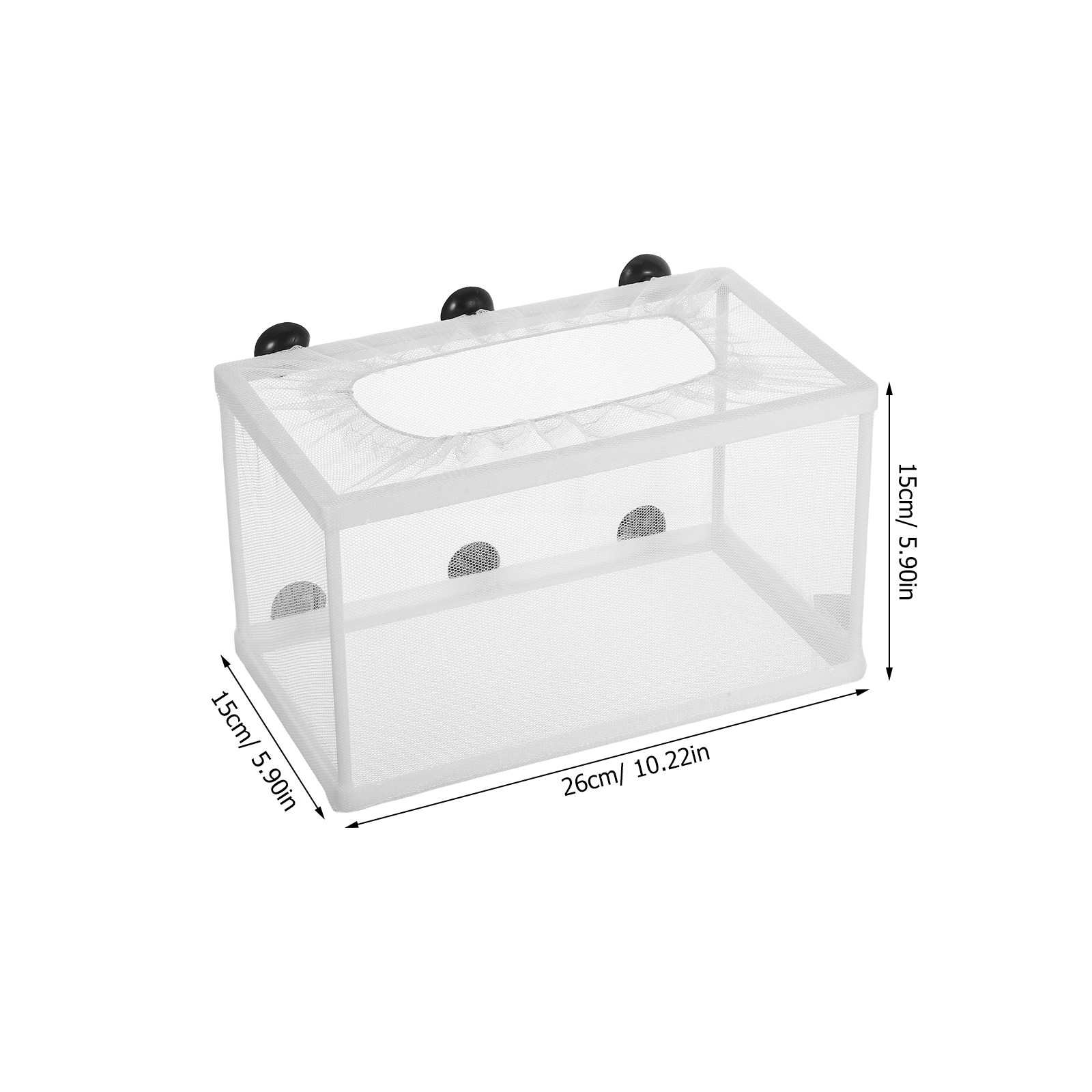 大型魚網水槽用孵化器、ポリエステル製フレーム、吸盤付き、稚魚 - Aquarium Fish Big Size のレビューと価格