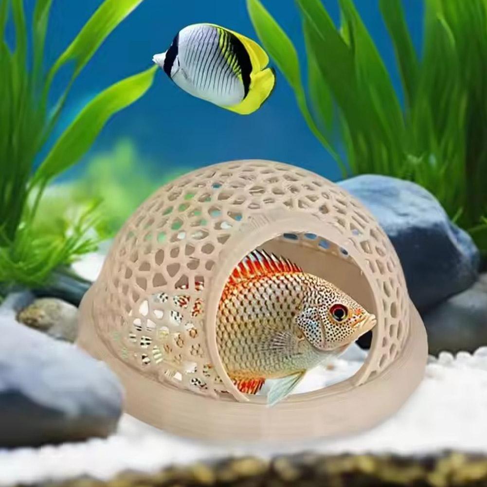 水槽用フローティングケーブ、魚・エビの隠れ家、3-in-1ハ - Aquarium Fish Hideout のレビューと価格