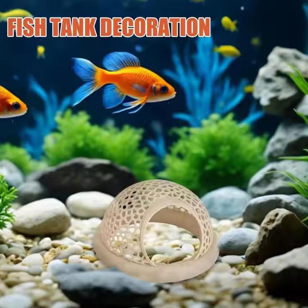 水槽用フローティングケーブ、魚・エビの隠れ家、3-in-1ハ - Aquarium Fish Hideout のレビューと価格