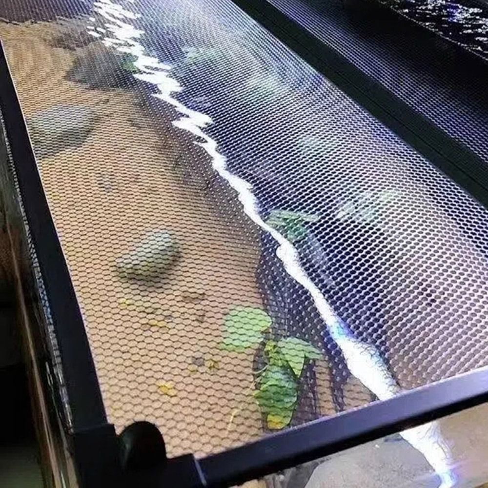 耐久性のある磁気水槽蓋カバー DIY 簡単設置水槽アンチジャ - Aquarium Fish Net のレビューと価格