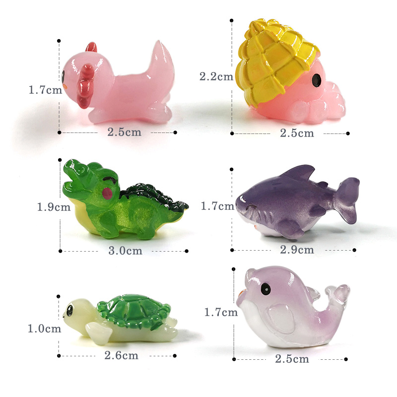家の装飾のためのモダンなミニチュア漫画の置物,サメ,クジラ, - Aquarium Fish Shark のレビューと価格