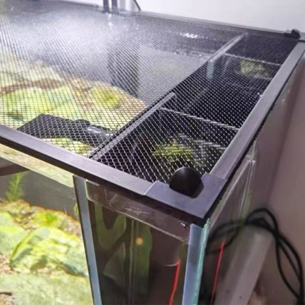 耐久性のある磁気式水槽蓋カバー DIY 簡単設置 水槽飛び出 - Aquarium Fish Net のレビューと価格