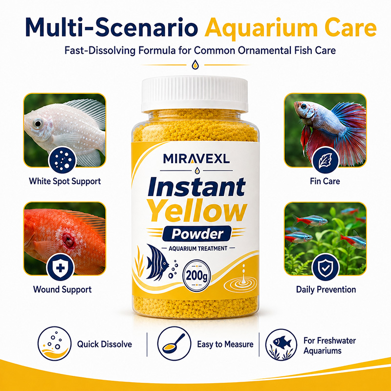 ミラベックスL 速溶性イエローアクアリウムパウダー 水質調整 - Aquarium Fish Yellow のレビューと価格