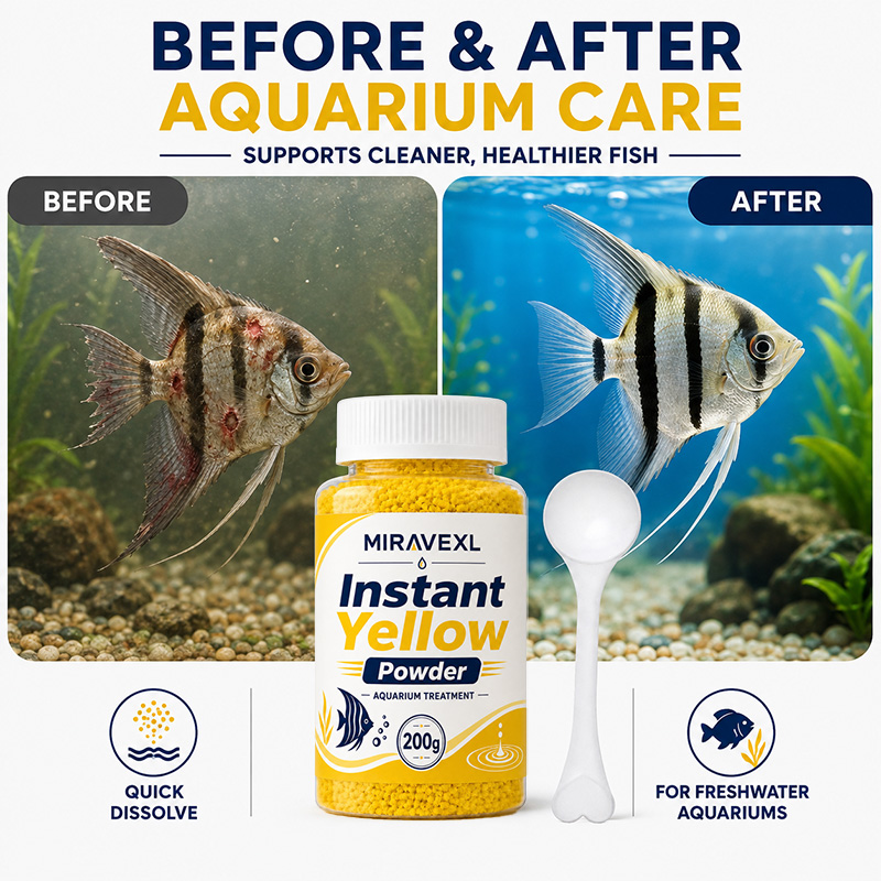 ミラベックスL 速溶性イエローアクアリウムパウダー 水質調整 - Aquarium Fish Yellow のレビューと価格