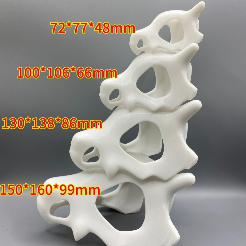 3Dプリント製の魚、エビ、爬虫類用隠れ家、アニメ風骨の頭蓋骨 - Aquarium Fish Hideout のレビューと価格