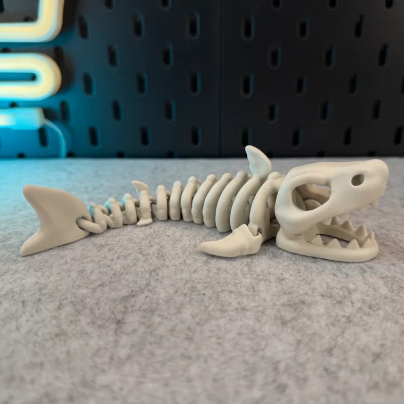 17 センチメートルサメの骨格水中水族館装飾水族館の装飾テー - Aquarium Fish Shark のレビューと価格