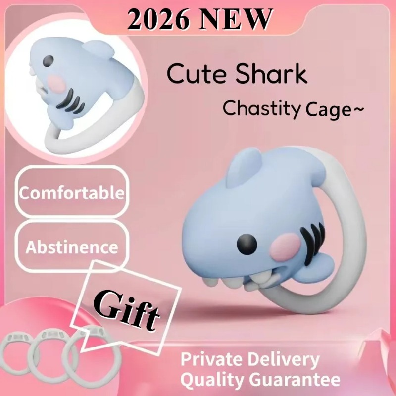 サメ型男性貞操帯デバイス、女装ペニスCBロック、3サイズリン - Aquarium Fish Shark のレビューと価格